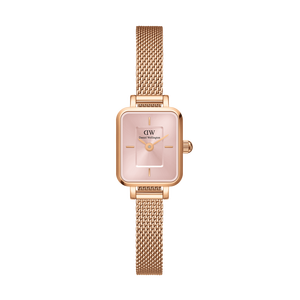 Đồng hồ Daniel Wellington Nữ Quadro Mini DW00100650 Dây Kim Loại 18 mm